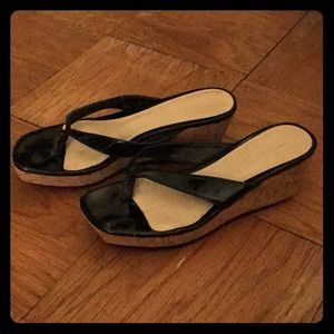 Nine West pecorino platform sandals